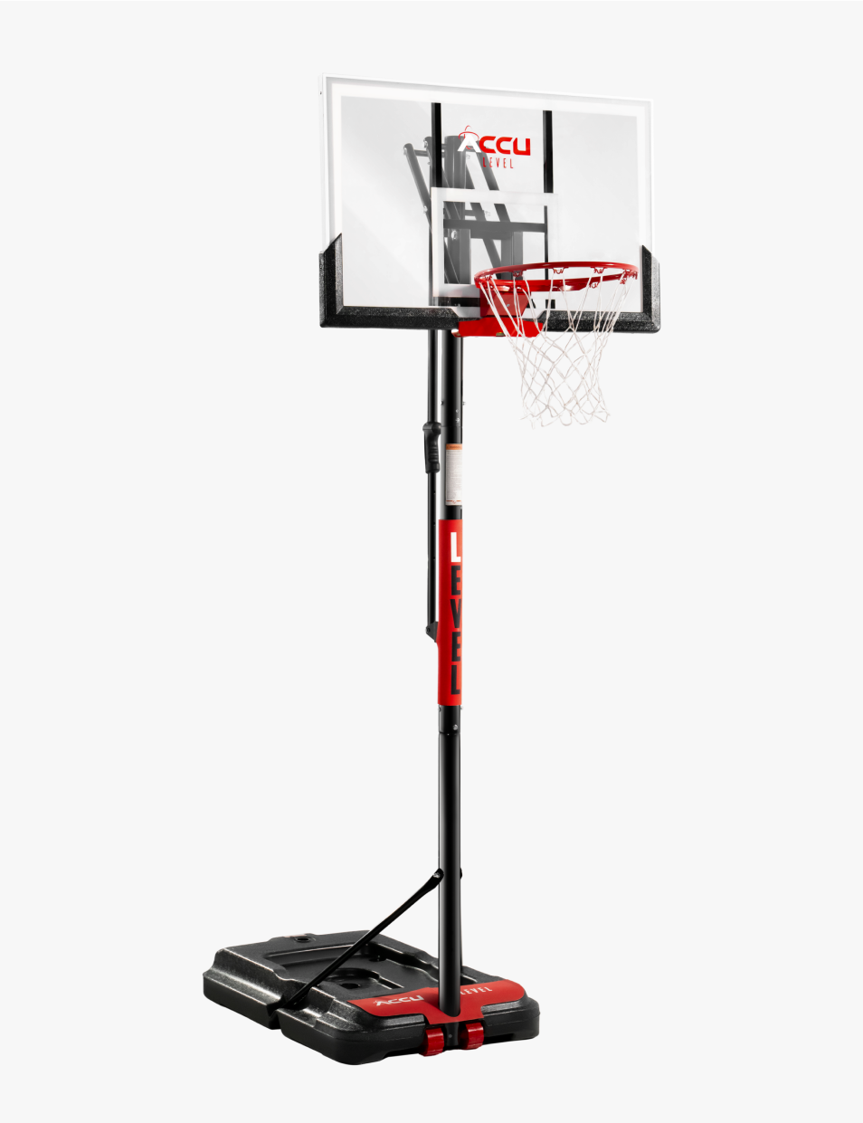 Accu Level Swift Lift Portable Basketball Hoop 